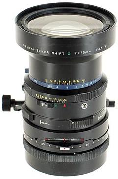 Mamiya RZ Z Shift