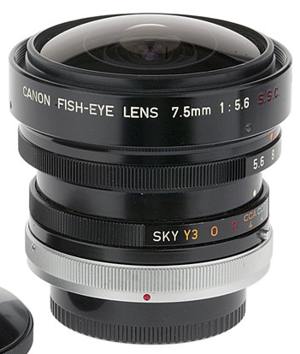 Canon FD Fisheye