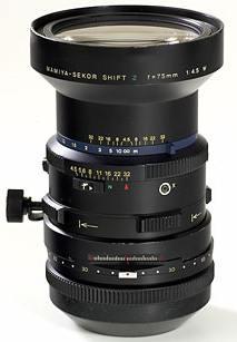 Mamiya RZ ZW Shift