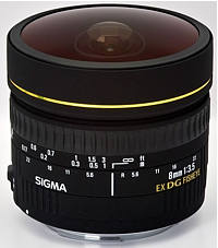 Sigma EX DG Zirkular Fisheye