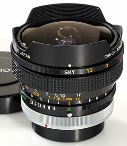 Canon FD SSC Fisheye