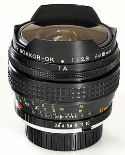 Minolta MC/MD Fisheye