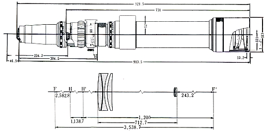 Nikon Non-AI ED Kopf